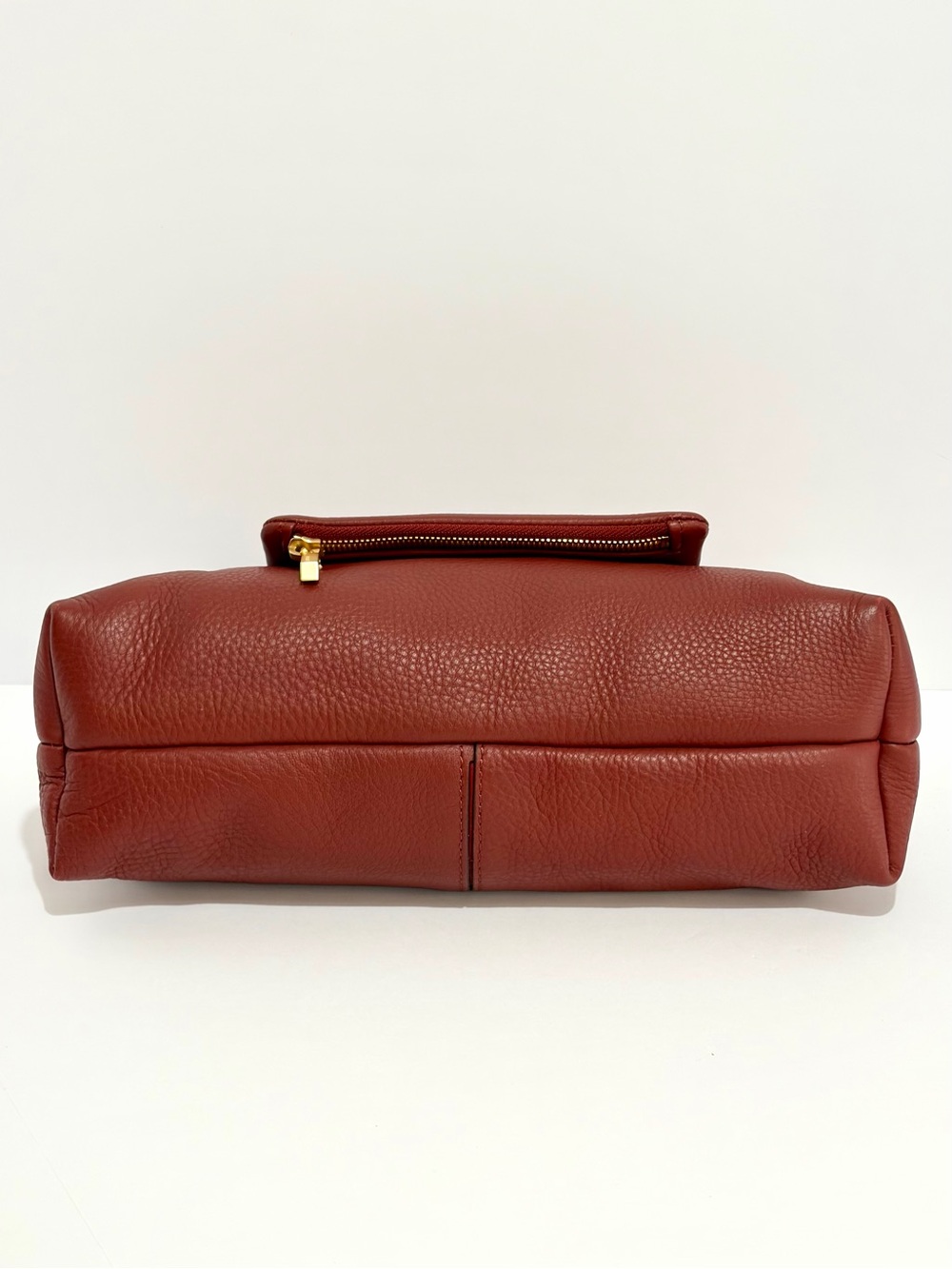 Hammitt VIP Satchel In Pomodoro Red/Brushed Gold/Hammered Rivets. Like 🆕 - Picture 10 of 16